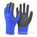 HEPAX Mechanic Blue Sandy Nitrile Work Construction Gloves